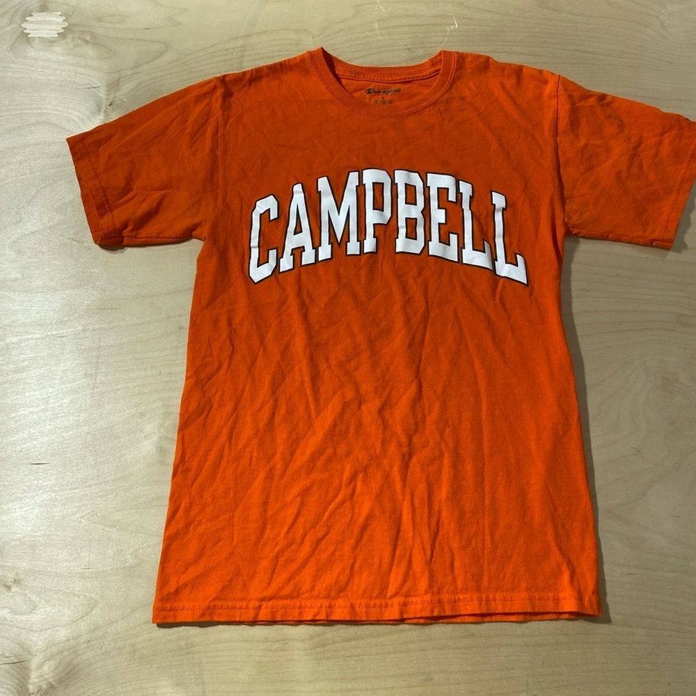 Champion Vibrant Orange Campbell Tee Small (IN)
